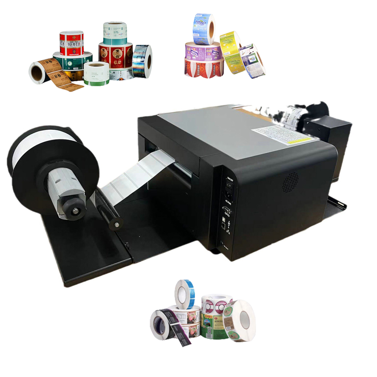 Commercial Digital Printing Machine - Roll to Roll Digital Color Label