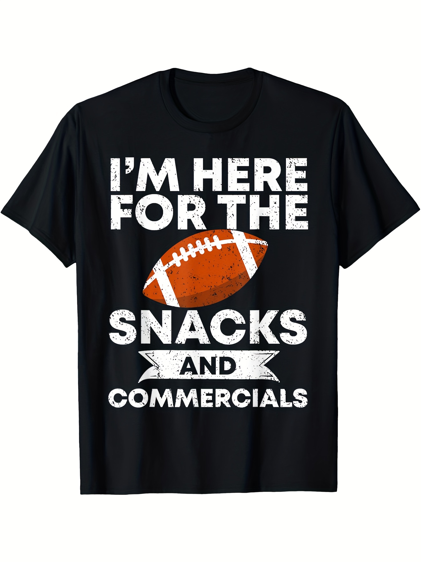 Commercial Printing And Graphics - Men's Funny Football Bowl Party T-Shirt