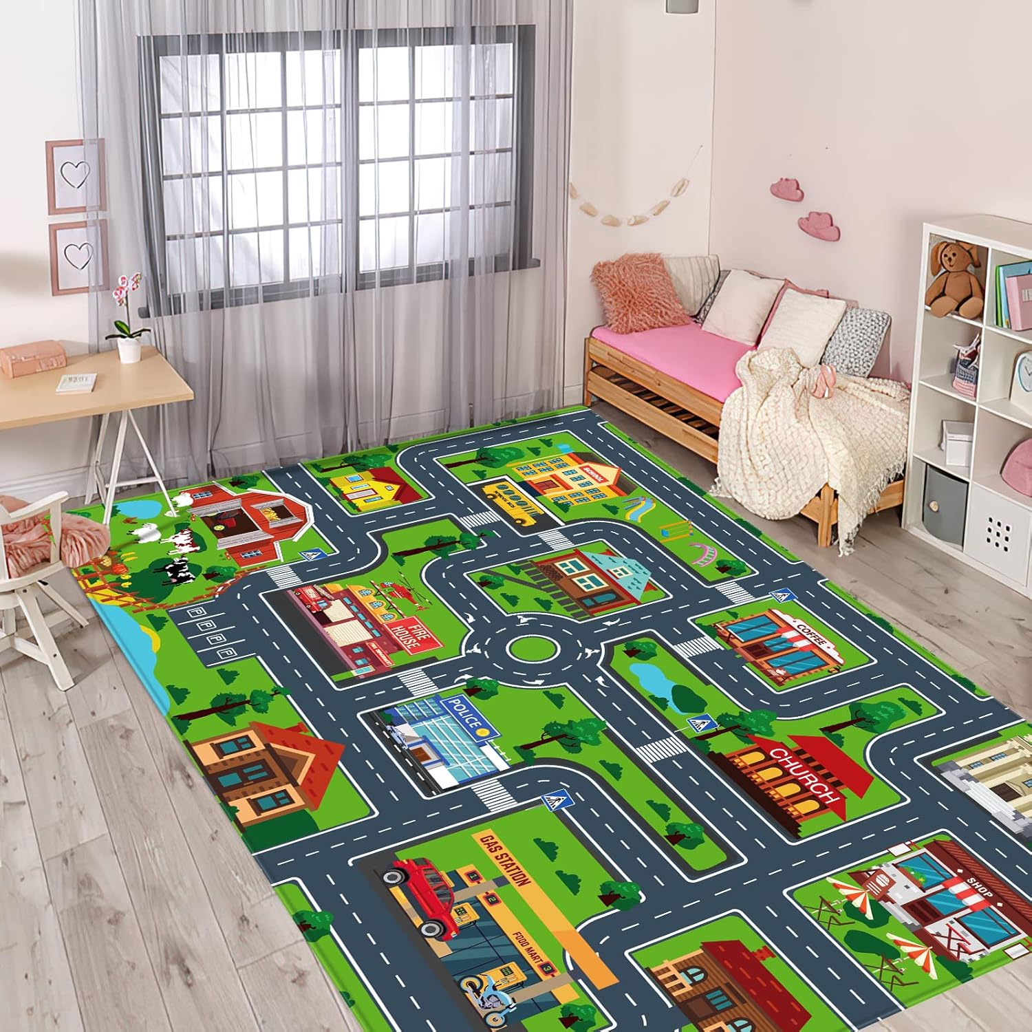 Kids Educational Road Map Numb - Commercial Road Printing ulasan dan harga