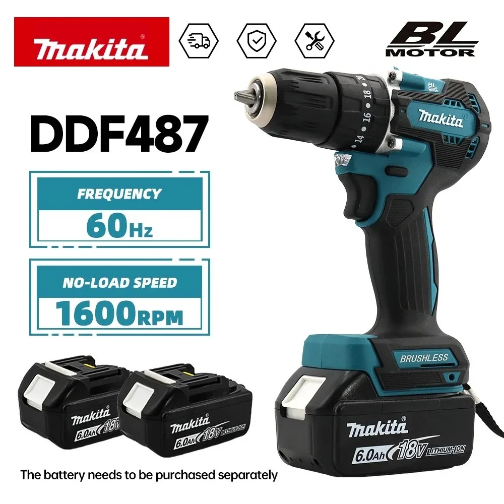 2026 Makita DDF487 18V Brushle - Makita Drill Ddf484 ulasan dan harga