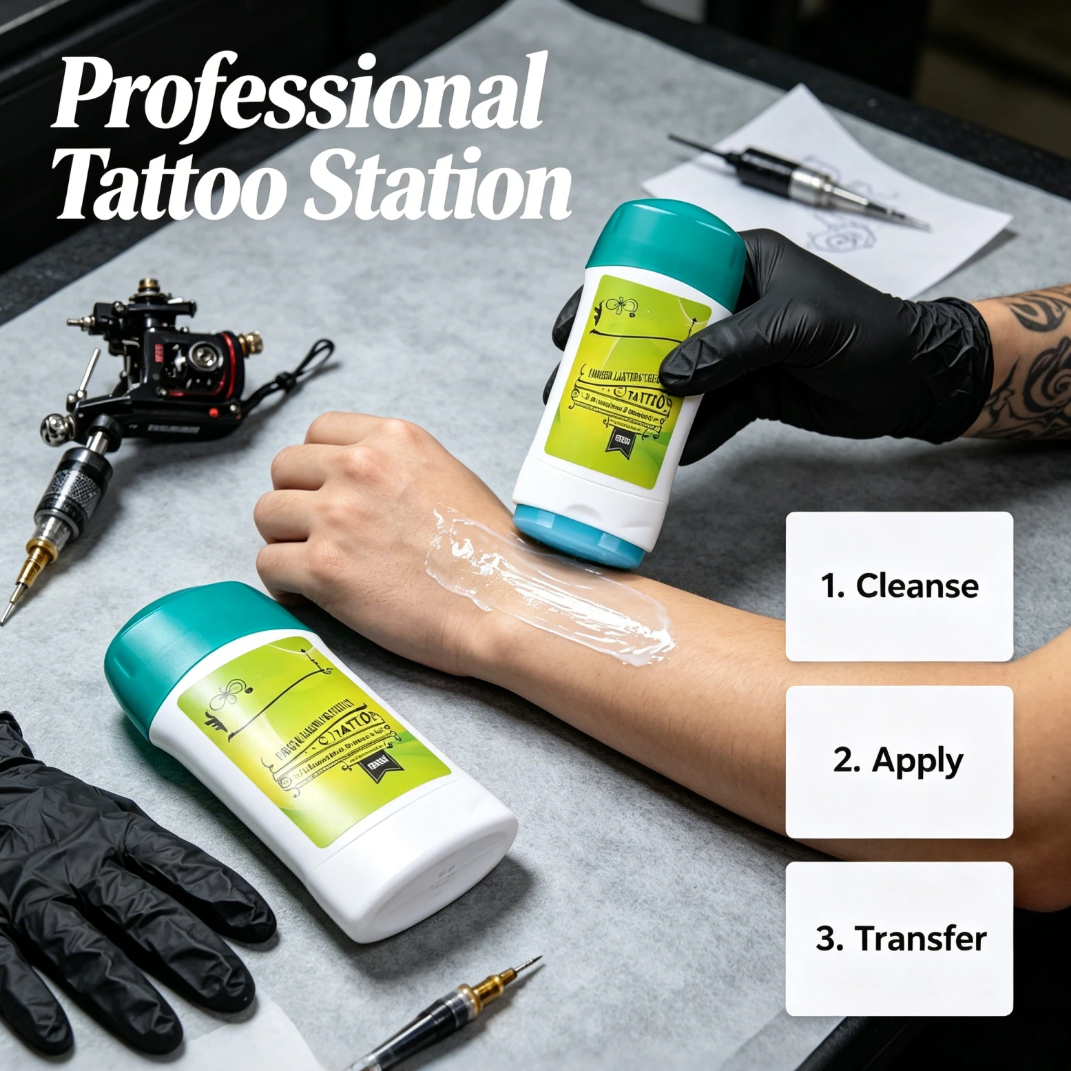 Tattoo Transfer Paste Tattoo S - Foil Transfer Machine ulasan dan harga