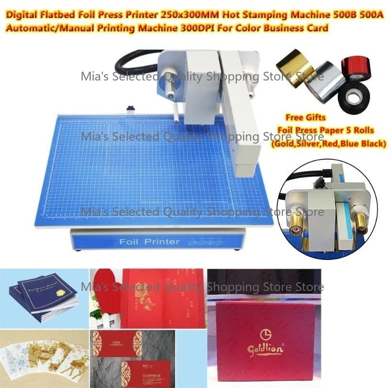 500B 500A Automatic/Manual Hea - Foil Transfer Machine ulasan dan harga