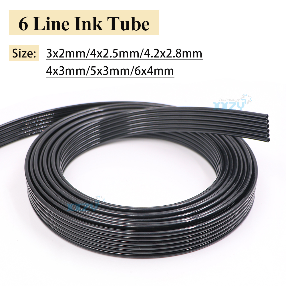 5 Meters 6 Lines Ways UV Ink H - Solvent Printer Ink ulasan dan harga