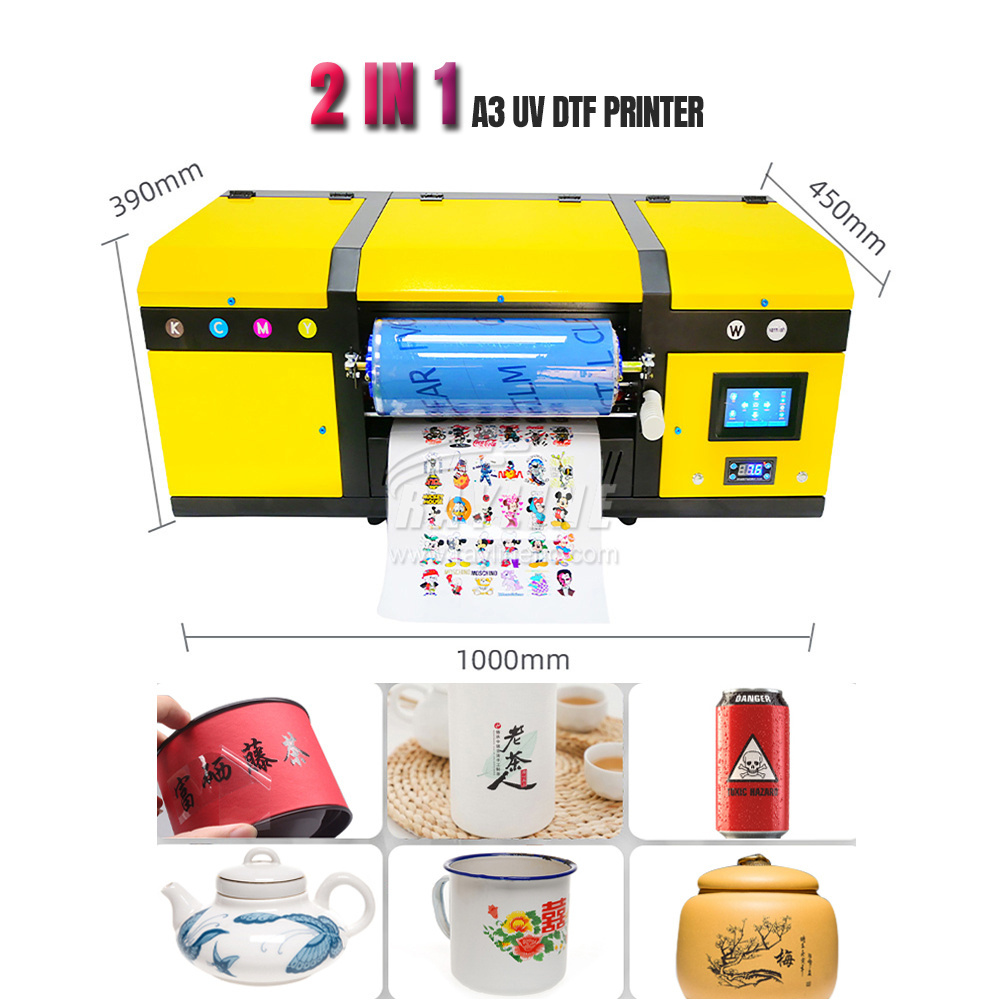 Two in One UV DTF Printer Prin - Dtf Printer Machine ulasan dan harga
