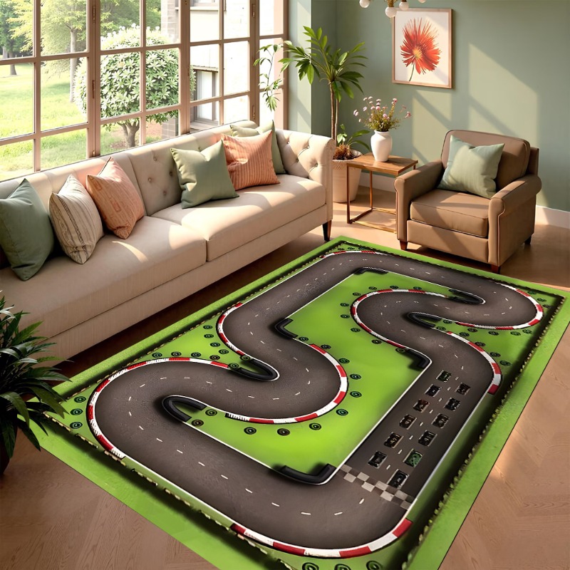 Kids City Traffic Road Game Ar - Commercial Road Printing ulasan dan harga