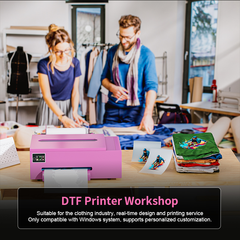 FCOLOR A4 Small Pet Film t Shi - Dtf Printer Machine ulasan dan harga