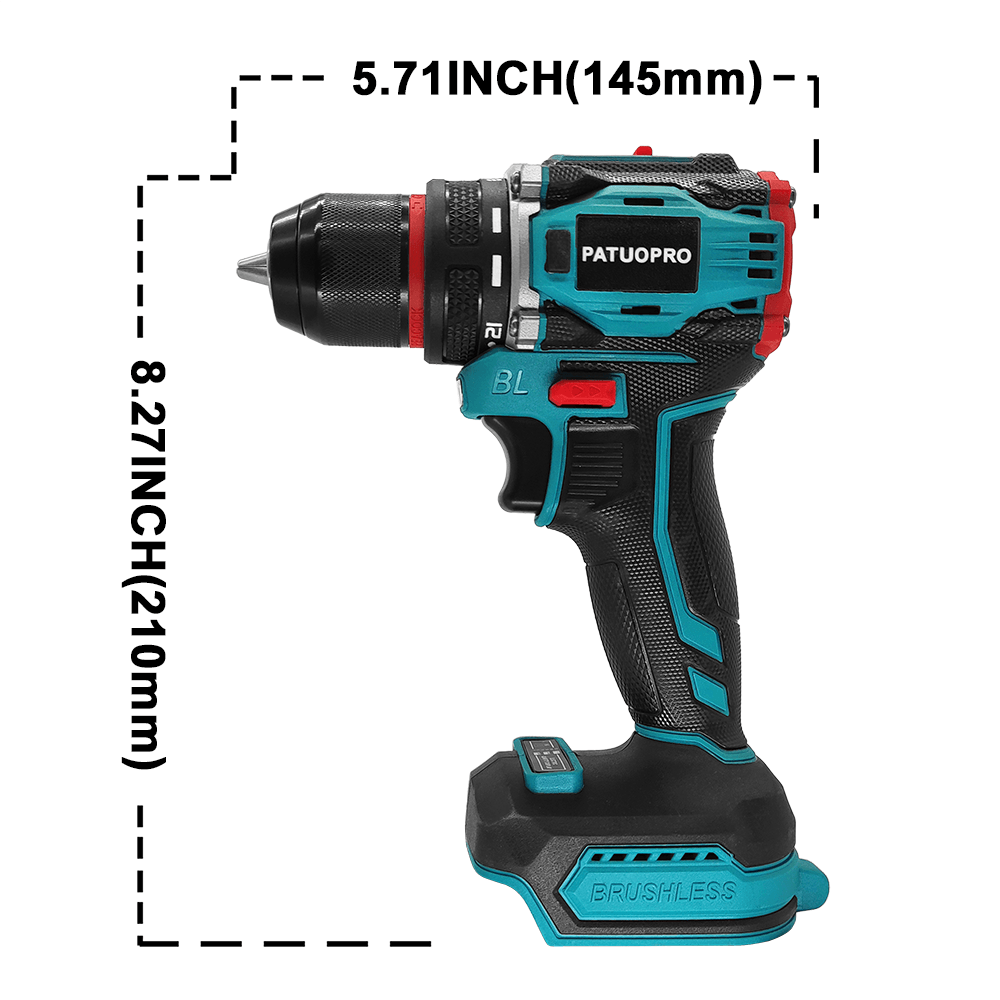 PATUOPRO 21V Wireless Brushles - Makita Drill Ddf484 ulasan dan harga
