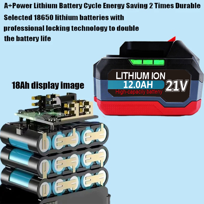 18V 21V 12.0Ah Rechargeable Li - Makita Drill Ddf484 ulasan dan harga