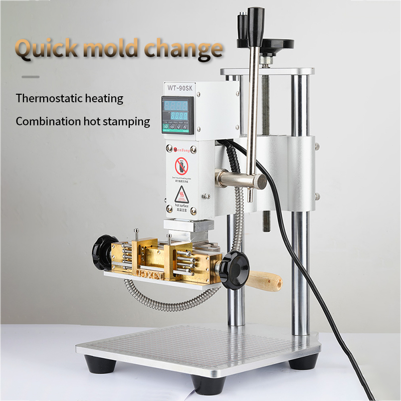 Bronzing Machine Hot Stamping  - Foil Transfer Machine ulasan dan harga