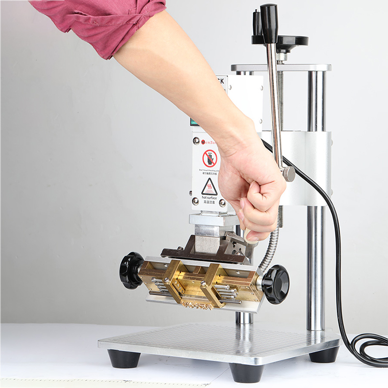 Bronzing Machine Hot Stamping  - Foil Transfer Machine ulasan dan harga