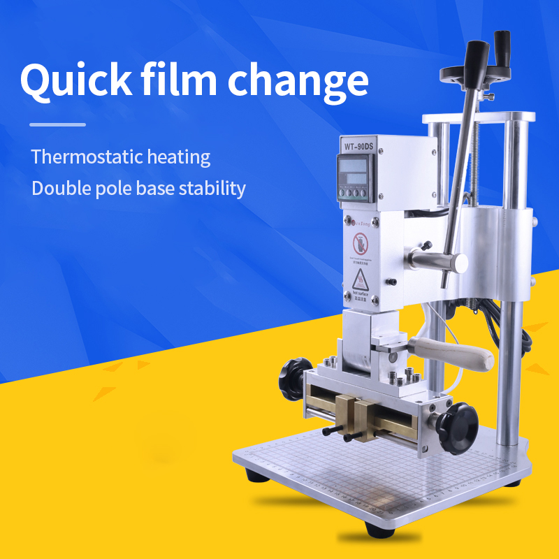 Newly Upgraded  Double Axis Em - Foil Transfer Machine ulasan dan harga