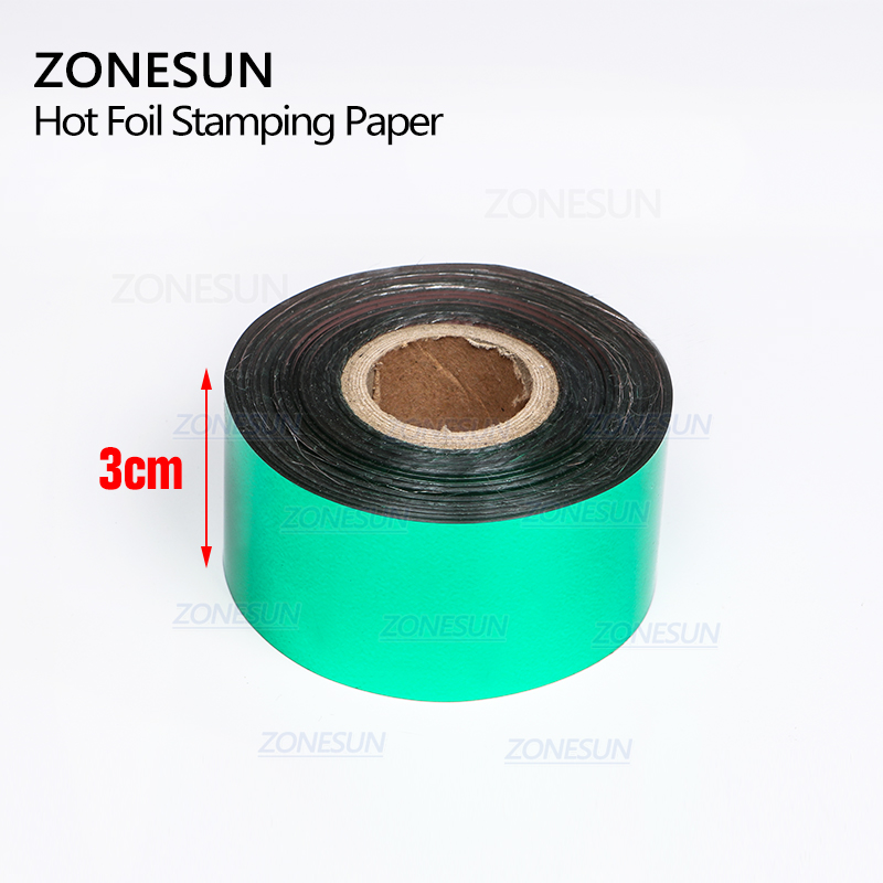 ZONESUN 3/4/5cm Gold Silver Bl - Foil Transfer Machine ulasan dan harga